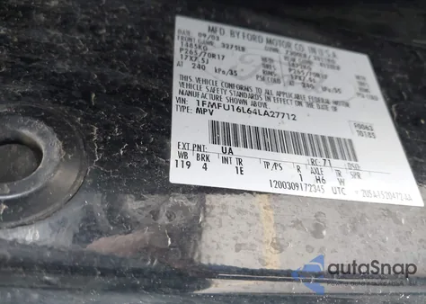 2004 Ford Expedition Nbx/Xlt from USA, damaged, VIN 1FMFU16L64LA27712